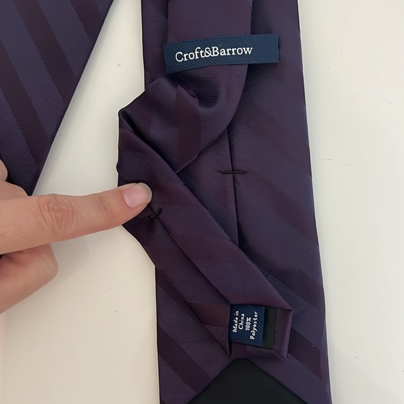 LOT! Seven Purple/ Lilac Men’s Ties - Picture 6 of 16